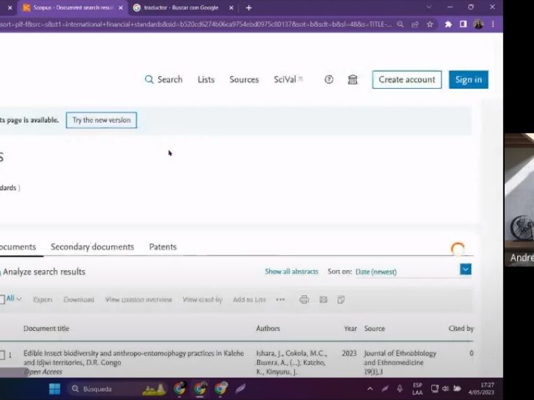 Sesiones del Hub de Información