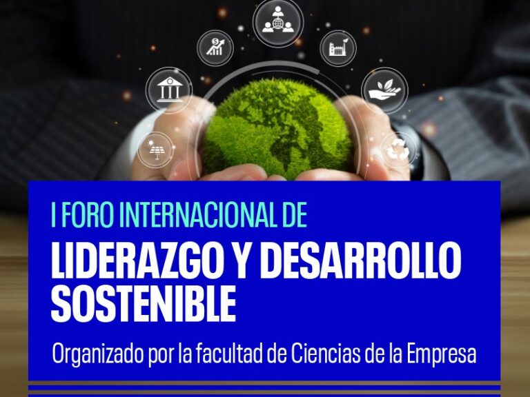 Cabecera del I Foro Internacional de Liderazgo
